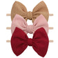 Yanjie Baby Girls Nylon Headbands Newborn Bows Handmade Hair Bows Hairbands Hair Accessories For Newborn Infant Toddlers Kids(Re
