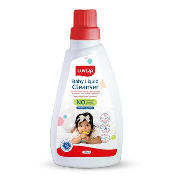 Luvlap Baby Liquid Cleanser 500Ml, For Cleaning Feeding Bottle, Cutlery, Toys, Fruits & Vegetables, Kills 99.9% Germs, Ph Balanc