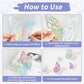 72 Pcs Laser Butterfly Decorations, 3D Butterfly Decoration With 3 Styles 3 Sizes, Removable Butterfly Wall Decor Stickers (Lase