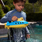 Green Toys Submarine in Yellow & blue - BPA Free, Phthalate Free, Bath Toy with Spinning Rear Propeller. Safe Toys for Toddlers,