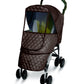 Manito Castle Alpha Stroller Weather Shield (Chocolate)
