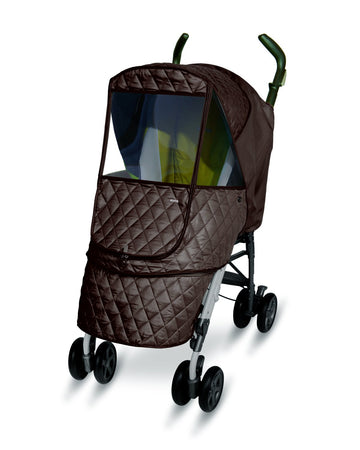 Manito Castle Alpha Stroller Weather Shield (Chocolate)