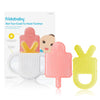 Frida Baby Teething Relief Not-Too-Cold-to-Hold Baby Teether, Valentines Day Gifts for Kids, BPA-Free Silicone Teething Toys