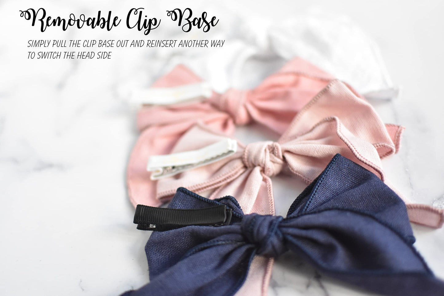 California Tot Big Girl'S Mixed Bow Clips Set Of 4 (Jane Set Of 4)