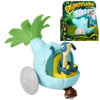 Gigantosaurus Bills Bubble Toy Vehicle Bounces Up & Down, 6.5 Long, 4 Tall - Easy for Little Hands to Push Along - Dino Car Toy
