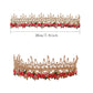 Bfnaagirl Baby Girl Floral Headband Nylon Flower Crown Elastic Hairband 3Pcs Hair Accessories Gift For Girls (9562)