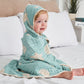 Hardnok Ultra-Soft Muslin Baby Hooded Towel - 32 X 32 Inches, Ideal For Bath & Beach, Suitable For Both Boys & Girls From Newbor