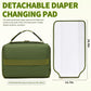 Fwkekye Small Diaper Bag With Portable Changing Pad,Crossbody Diaper Bag Pack With Wipes Pocket,Mini Diaper Bag Fanny Pack For B