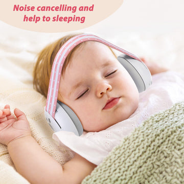 Laudexua Baby Ear Protection, Noise Cancelling Headphones For Babies And Toddlers Up To 36 Months, Comfortable Infant Ear Muffs