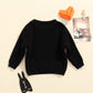Infant Toddler Baby Girl Boy Knit Sweater Pullover Sweatshirt Warm Long Sleeve Shirt Tops Knitted Fall Winter Clothes (Black, 3-