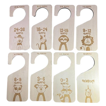 MERISHOPP7X Adorable Baby Closet Dividers Organizer for Closet Bedroom New Mom Gift Style C|Baby|Nursery Dcor|Other Nursery Dcor
