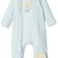 Little Me Baby-Boys Newborn Cute Bear Footie, Light Blue, 3 Months