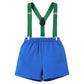 Odasdo Baby Boy My First 1St Birthday Smash Cake Outfit Golf Sports Party Supplies Bow Tie Romper Shorts Suspenders 3Pcs Set For