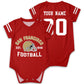 OAOANS San Francisco Baby Clothes Custom Name Number Personalized Football Baby Jersey Clothing Newborn Toddler Apparel 0-24 Mon