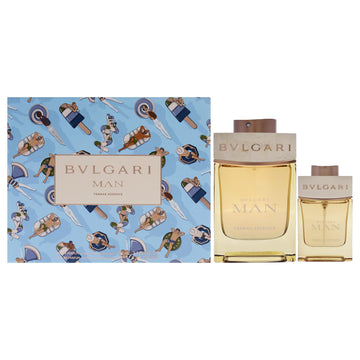Bvlgari Man Terrae Essence By Bvlgari Eau De Parfum Spray 34 Oz & Eau De Parfum Spray 05 Oz(D0102H5Hn9J)