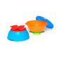 Nuk First Essentials Tri-Suction Bowls, Colors May Vary, 2-Pack