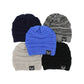 Sarfel Baby Beanies For Boys Baby Hats Winter Knit Baby Boy Hat Toddler Hats 3 Pack Black White & Light Grey & Black