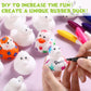 Jerify 12 Pcs 2 Inch White Blank Rubber Ducks Creative Rubber Ducks with Pens of 12 Colors for Pool Bathtub Float Cute Easter DI