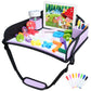 COOLBEBE Kids Travel Tray for Car Seats, Toddler Lap Desk with Dry Erase Surface, Portable Activity Table for Road Trips, Snack 