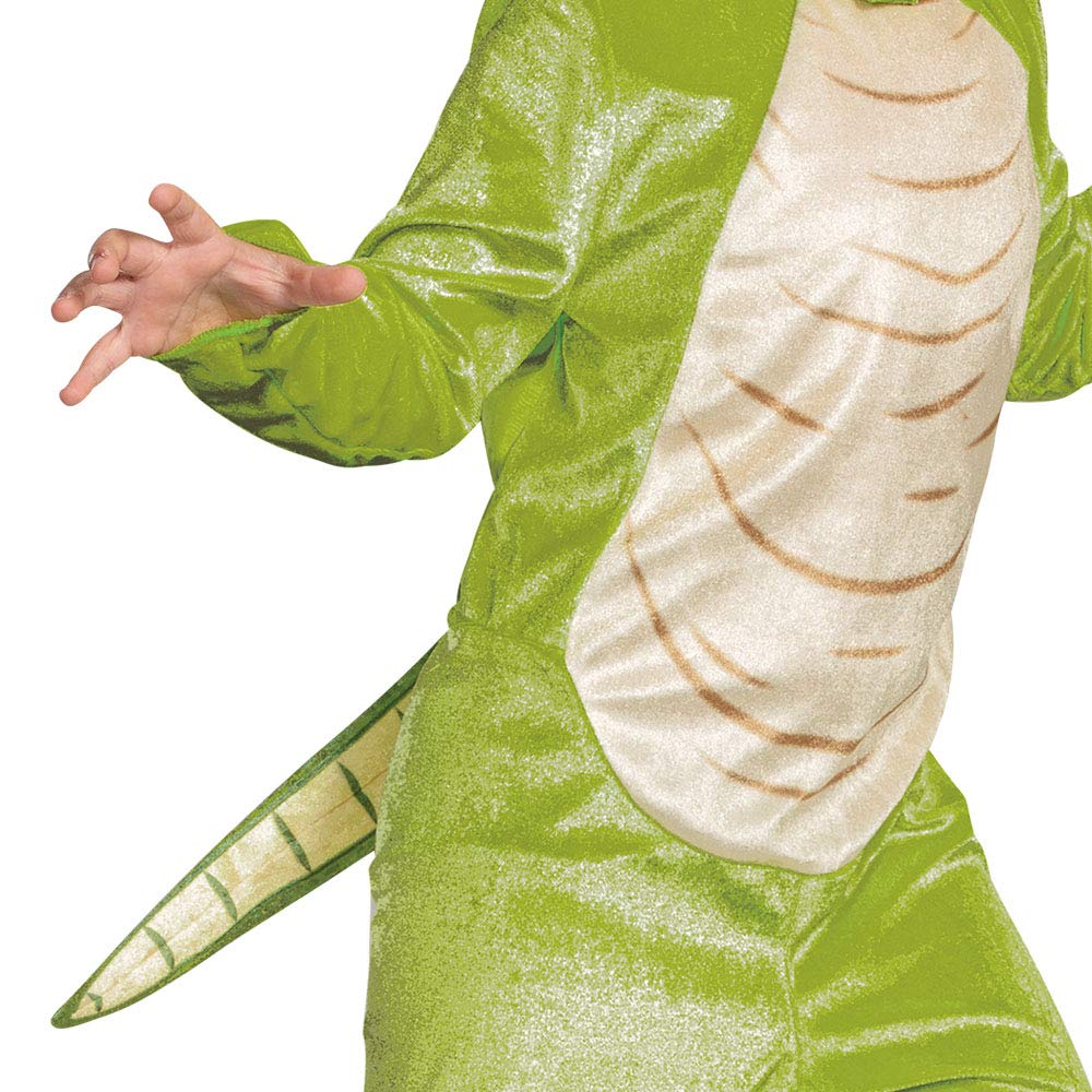 Disguise Gigantosaurus Giganto Costume, Disney Junior Cartoon Inspired Character Outfit, Classic Toddler Size Large (4-6) Green