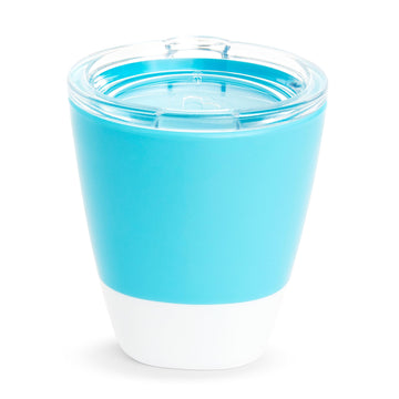Munchkin Splash Open Toddler Cup With Training Lid, 7 Ounce, Blue