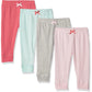 Luvable Friends Unisex Baby Cotton Pants, Coral Aqua, 9-12 Months