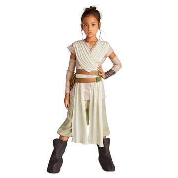 STAR WARS Rey Costume for Kids The Force Awakens Size 13 Multicolored