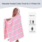 Voova & Movas Hooded Towels For Kids - 100% Cotton (3-10Years) - Quick Dry Absorbent Lightweight Wrap Towel For Pool | Swim | Be