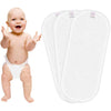 Bembika 3Layer Micro Fiber Inserts For Cloth Diaper,Reusable Washable Diaper Liners For Baby Cloth Diapers (Pack Of 3)