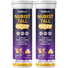 NuBest Tall Fizzy - Bone Strength, Immunity, Digestive Health for Kids & Teens | Probiotic, Calcium, Magnesium from Red Marine A