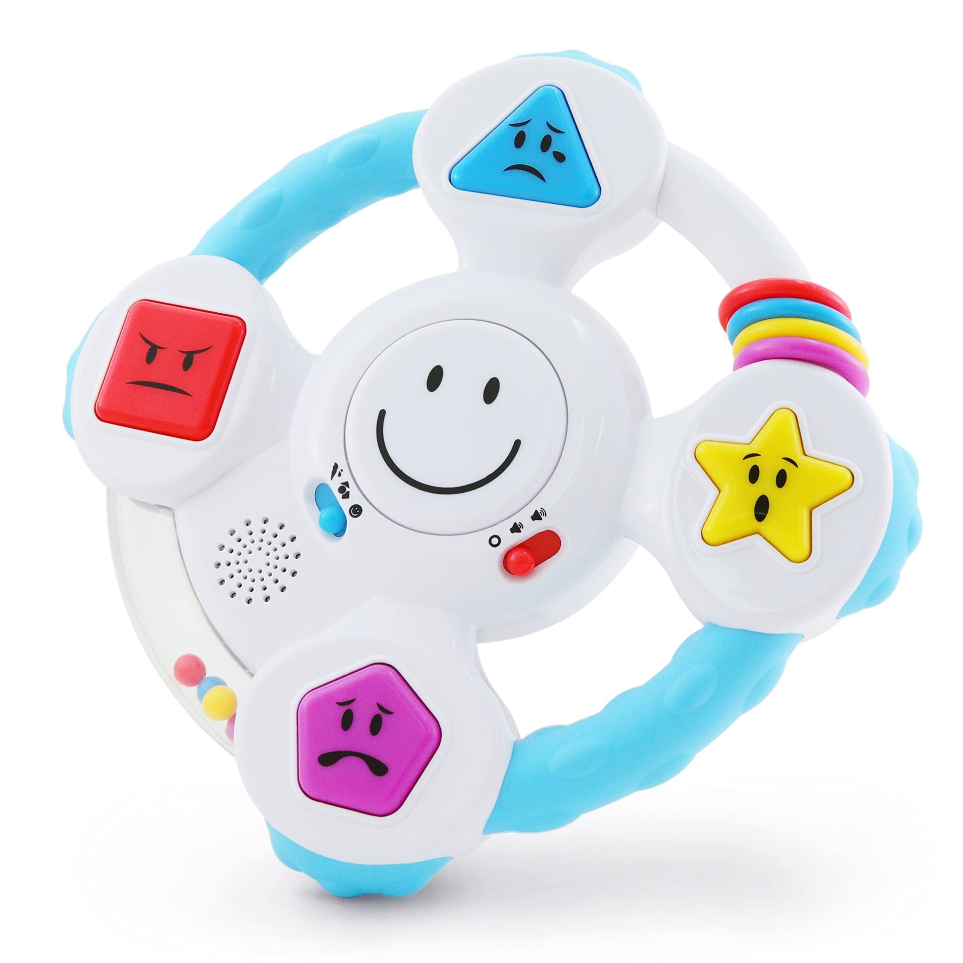 BEST LEARNING My Spin & Learn Steering Wheel - Interactive Educational Toys for 6 to 36 Months Old Infants, Babies, Toddlers - L
