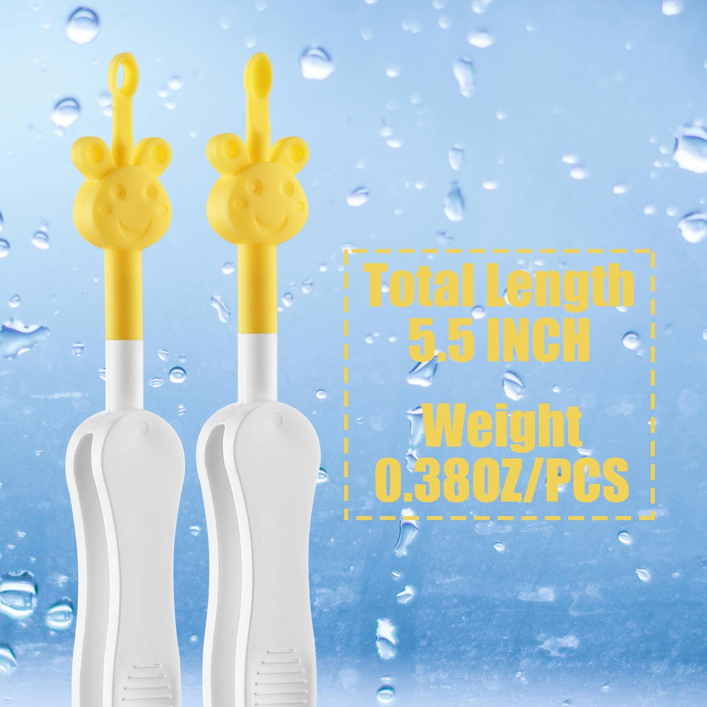 Kinggrand Kitchen 3 In 1 Baby Nose And Ear Gadget Safe Baby Nose Picker Nose Cleaner For Baby Infants And Toddlers Dual Earwax A