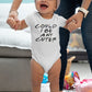 Pop Threads Could I Be Any Cuter Infant Bodysuit Funny 90S Show Baby Girl Boy Cloth Outfit Gray 6M