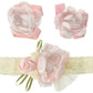 Lillian Rose Baby Headband And Barefoot Sandals, Pink