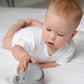 Tikiri Toys Rubber Elephant Rattle, Teether & Bath Toy, Organic Natural Rubber, Ages 6 Months & UP