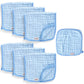 Maliton Baby Boy Muslin Burp Cloths 6 Pack Large 20x10 100% Cotton Burp Rags Absorbent and Soft 6 Layers Baby Spit Up Rags N