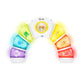 Baby Einstein Glow & Discover Light Bar Musical Toy, Activity Station, Sitting Up and Tummy Time Toy, Color and Animal Learning 