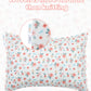 Alvababy Toddler Pillowcases 2 Pack Organic Cotton Kids Pillow Cover Fit 13'X 18' Or 12'X17' Envelope For Girl Boy Sleepy Tr