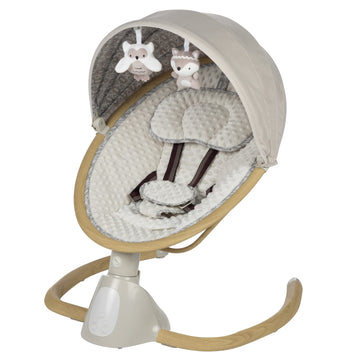 Safety 1St 5 Modes Bluetooth Swing, Bluetooth Enabled With Digital Touch Screen And Remote Control, Dunes Edge
