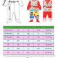 Cocomelon Toddler Infant Footed Blanket Sleeper Pajamas (2T, Red)