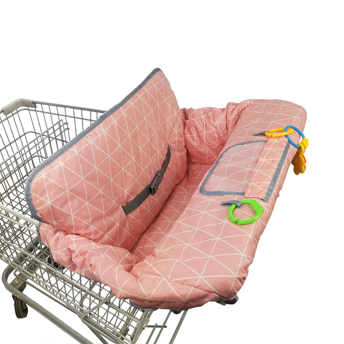 Shopping Cart Covers For Baby Girl, Cotton High Chair Cover, Toddler Grocery Cart Cushion, Infant Cart Cover For Babies Girl, Ma