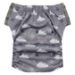 Hybrid Cloth Diaper - Reusable Training Pants, Swim Diaper, Special Needs Briefs, Fits From Baby Up To 10 Years (Size 3, Cloudy