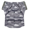 Hybrid Cloth Diaper - Reusable Training Pants, Swim Diaper, Special Needs Briefs, Fits From Baby Up To 10 Years (Size 3, Cloudy