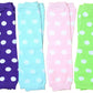 Judanzy Polka Dot 4 Pack Baby & Toddler Leg Warmers