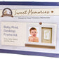 Plushible Bridging Miles With Smiles Casting Kit - Baby Keepsake & Dog Paw Print Kit For Newborn - Inkless Plaster For Foot & Ha