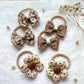 Boutique Baby Girl Hair Ties With Flowers, 28 Pcs Hair Bow Ties For Toddler Girls, Elastics Ponytail Holders Pigtails Rubber Ban