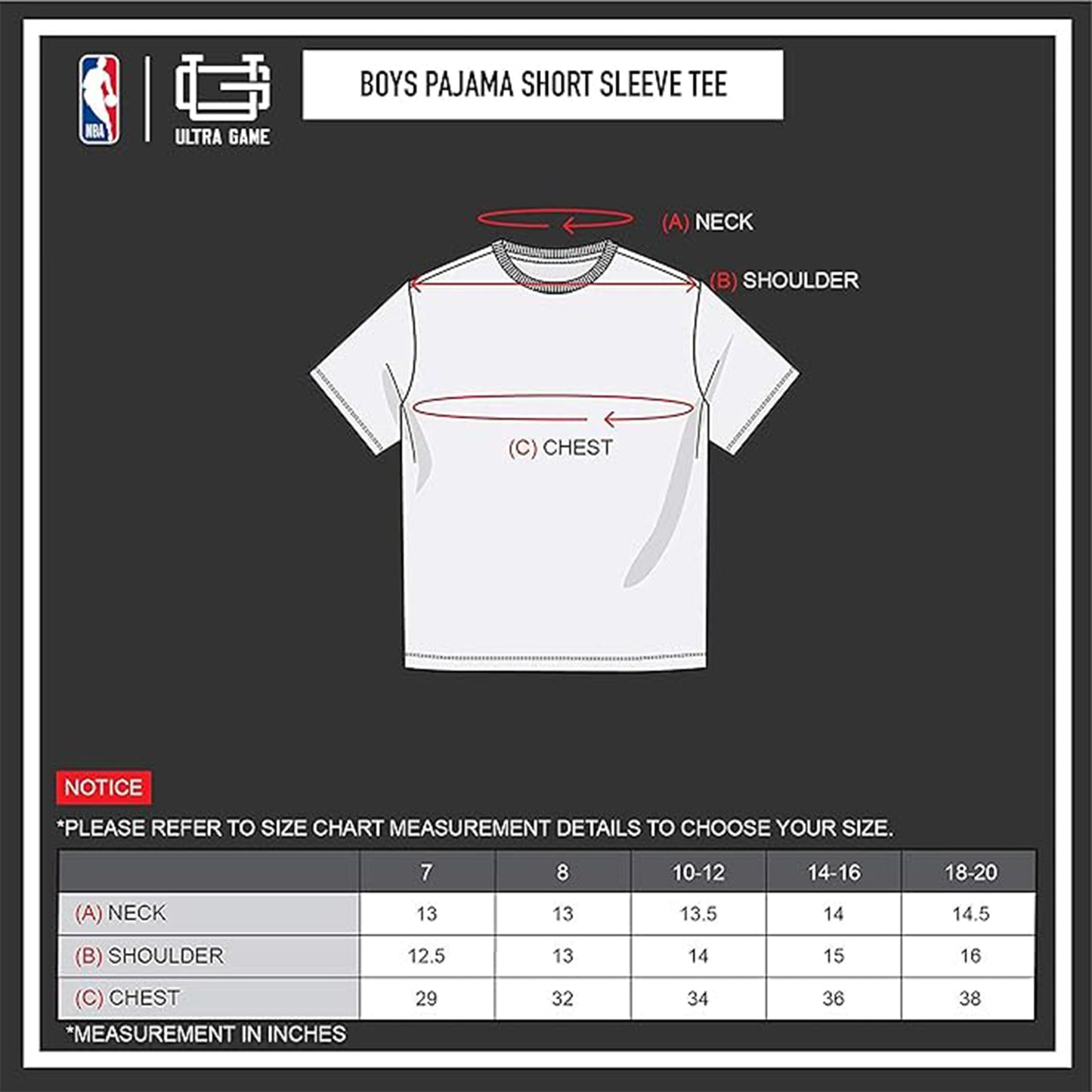 Ultra Game Boys' T, Team Color, 7