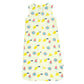 Babysoy Pattern Print Soy Tank Sleep Sack Wearable Blanket (0-6 Months, Fruits)