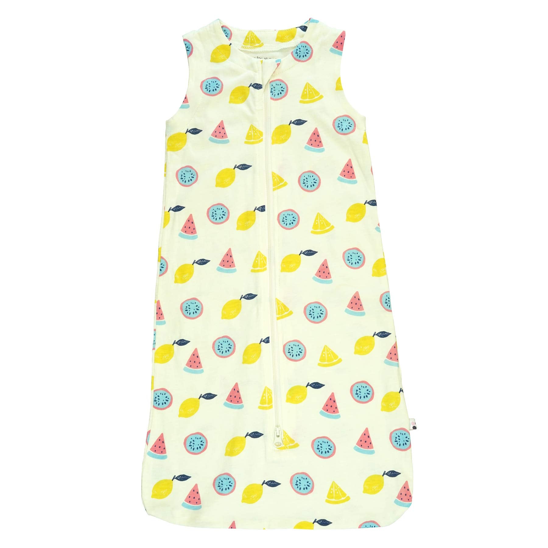 Babysoy Pattern Print Soy Tank Sleep Sack Wearable Blanket (0-6 Months, Fruits)
