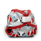 Kanga Care Rumparooz Double Leg Gusset Reusable Cloth Diaper Cover Newborn Aplix Clyde 4-15lbs